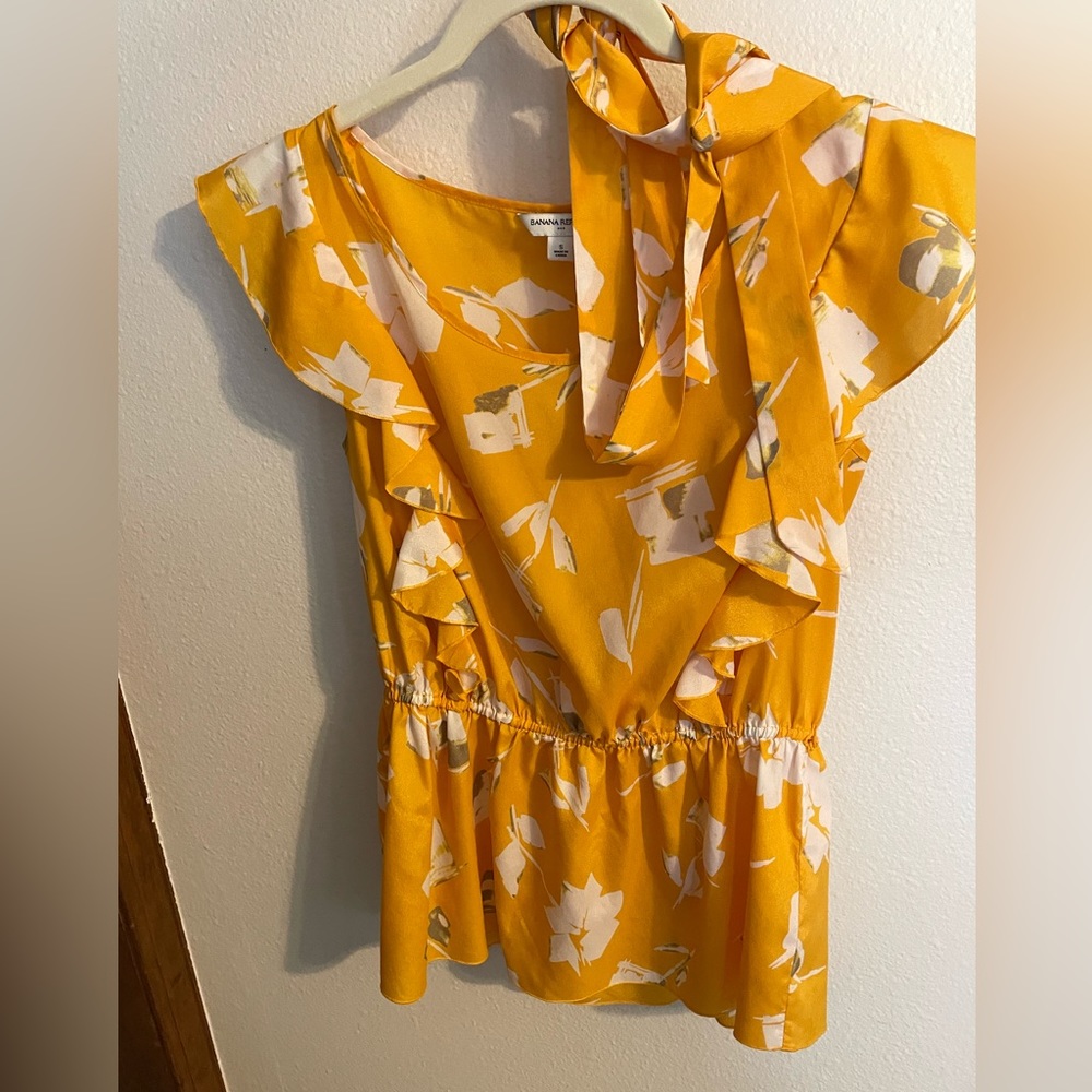 Banana Republic Peplum Blouse